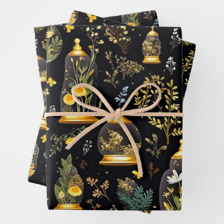 Terrariums en papier de découpage Jeu de 3