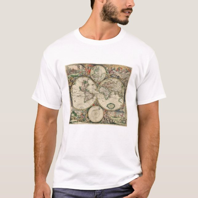 Terrarum Orbis Tabula T-Shirt (Vorderseite)