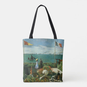 Terrasse am Meer von Claude Monet Tasche