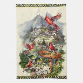 Terrasse Cardinal Pittoresque Mountain Serviette d