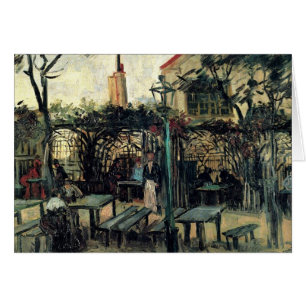 Terrasse d'un Café sur Montmartre La Guinguette