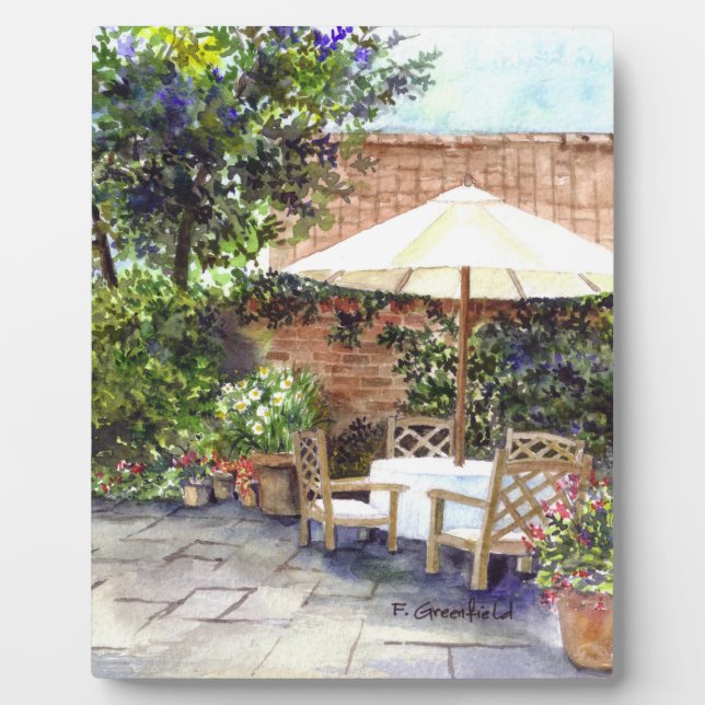 Terrasse The Manor House, York Fotoplatte (Vorderseite)