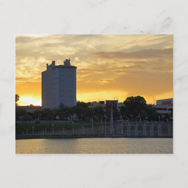Terrasse und Promenade Postkarte (Vorderseite)