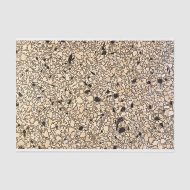 Terrazzo Alla Venezia Texture DIY Loft Dekoration  Seidenpapier (Vorderseite)
