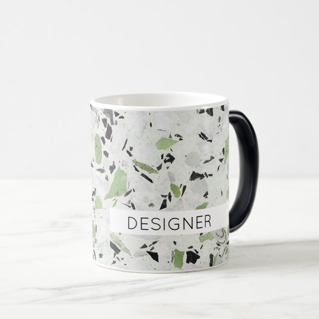 Terrazzo Architectural Tile Designer NAME Office Verwandlungstasse (VorderseiteRechts)