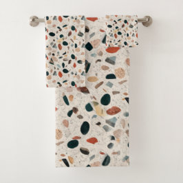 Terrazzo Badhandtuch Set