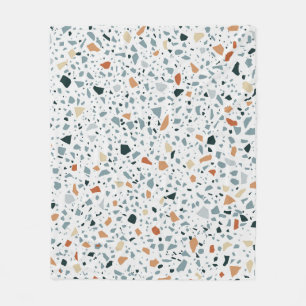 Terrazzo-Boden Marmor nahtlos handgefertigtes Must Fleecedecke