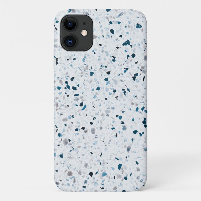 Terrazzo Estival Jazz Aquamarines Case-Mate iPhone Hülle (Rückseite)