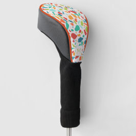 Terrazzo Farbenfrohe Architektur - Erstklassige Sp Golf Headcover