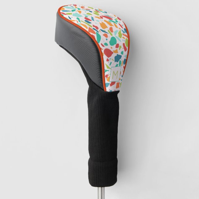 Terrazzo Farbenfrohe Architektur - Erstklassige Sp Golf Headcover (angewinkelt)