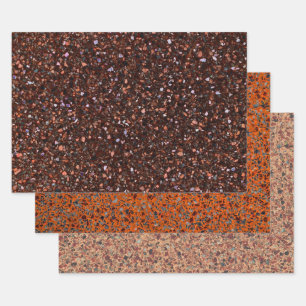 Terrazzo Gestern und Heute Geschenkpapier Set