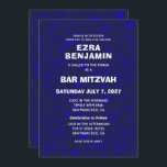 Terrazzo Handgezeichnetes Bar Bat Mitzvah Einladung<br><div class="desc">Perfekte Karte, um eine Fledermausmitzvah, Bar mitzvah oder andere jüdische Feier anzukündigen! Handgefertigt in Bleistiftterrazzo Muster für Sie auf der Vorder- und Rückseite! Vollständig anpassbar! Klicken Sie auf "Personalisieren" oben, um den Text zu bearbeiten. Klicken Sie auf "Bearbeiten mit dem Design-Tool", um die Schriftart, Farben und Platzierungen anzupassen und das...</div>