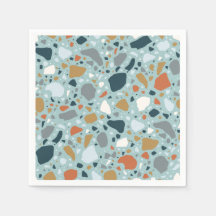 Terrazzo in Blau