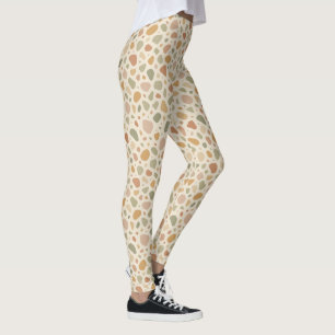 Terrazzo Inspirierte Muster Leggings
