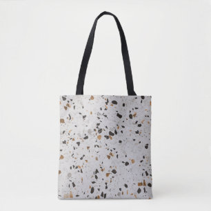 Terrazzo-Konzert: Vintage-Abstraktdesign Tasche