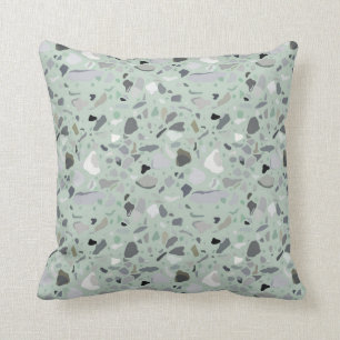 Terrazzo Muster Art Deco Mitte des Jahrhunderts Kissen