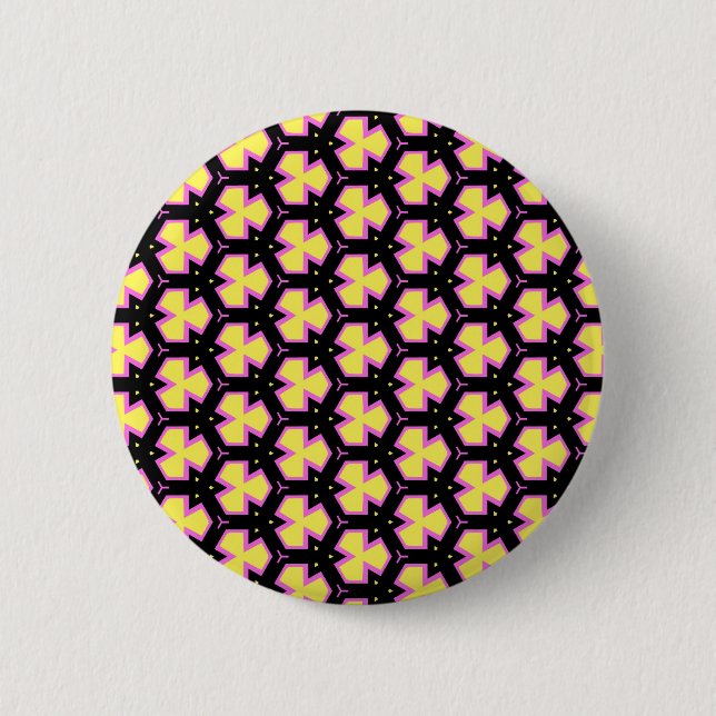 Terrazzo Muster Button (Vorderseite)