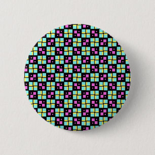 Terrazzo Muster Button