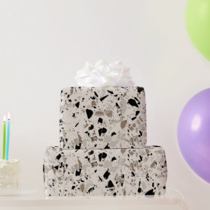 Terrazzo Muster Geschenkpapier