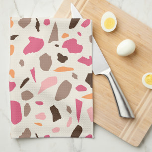 Terrazzo Muster Geschirrtuch