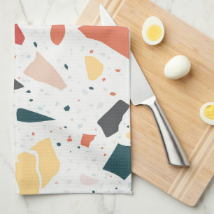 Terrazzo Muster Geschirrtuch