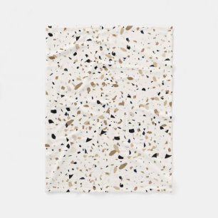 Terrazzo Muster I Fleecedecke