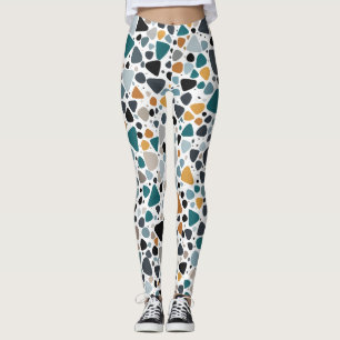 Terrazzo Muster Leggings