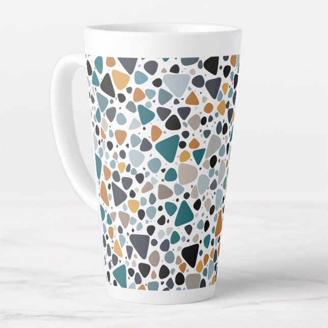 Terrazzo Muster Milchtasse (Linke Ecke)