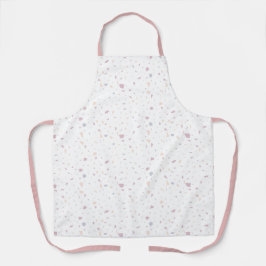 Terrazzo Muster neutrales natürliches Elegant Schürze