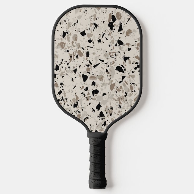 Terrazzo Muster Pickleball Schläger (Vorderseite)