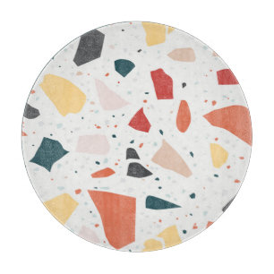 Terrazzo Muster Schneidebrett