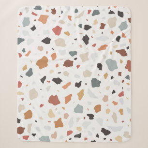 Terrazzo Muster Sherpadecke