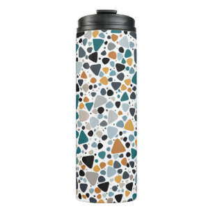 Terrazzo Muster Thermosbecher