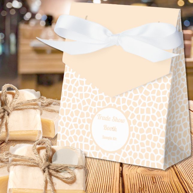 Terrazzo - Orange Peach Zent Sampler Box Geschenkschachtel (Terrazzo - Orange Peach Tent Sampler Box by Leapfroglisics Shop)