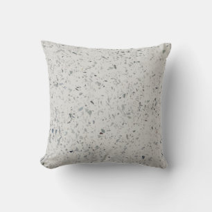 Terrazzo Pebbles Quartz Kastenpfanne Kissen
