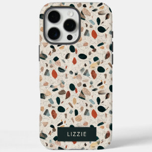 Terrazzo Personalisiert iPhone 16 Pro Max Hülle