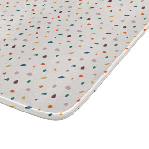 Terrazzo Print Cutting Board Retro Küchendekor Schneidebrett