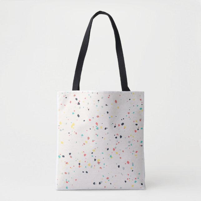 Terrazzo-Sprenkelschema ohne Naht Tasche (Vorderseite)