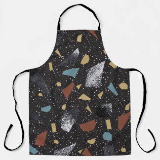 Terrazzo Vintage Oberflächengestaltung Schürze