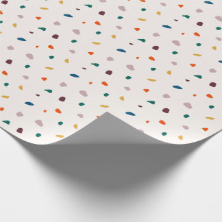 Terrazzo Wrapping Paper - Retro Terrazzo Muster Geschenkpapier