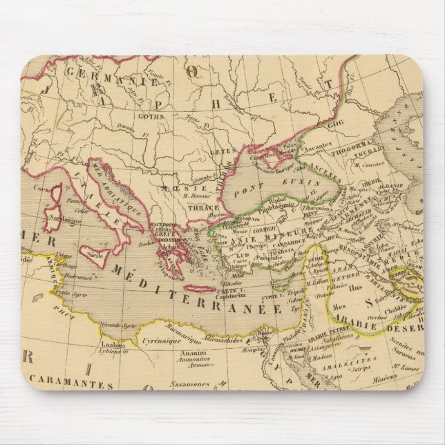 Terre aux trois fils de Noe Mousepad (Vorne)