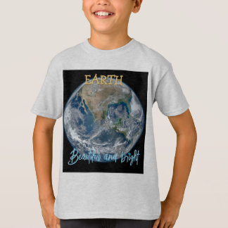 Terre Belle et Lumineuse T-Shirt Enfant | Planète