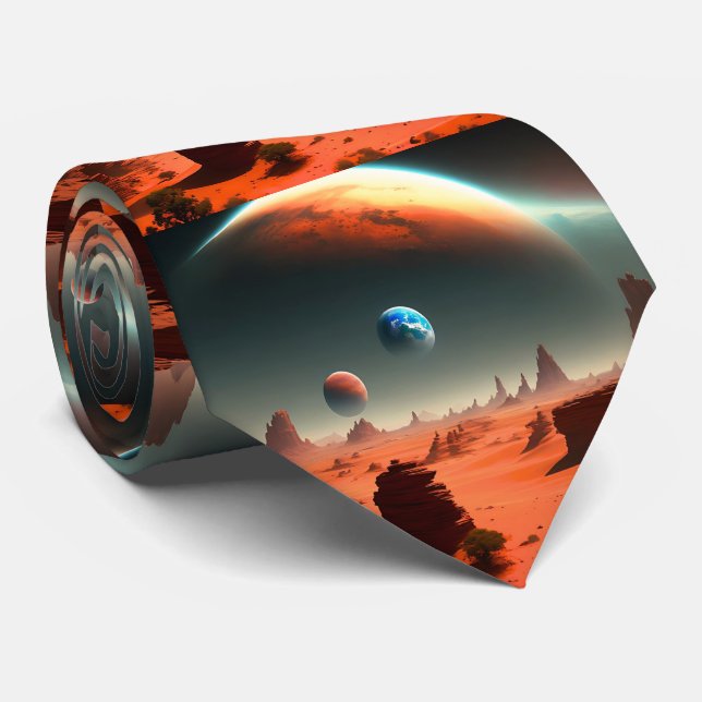 Terre C'Est Mars Appelant, Cravate (Roulé)