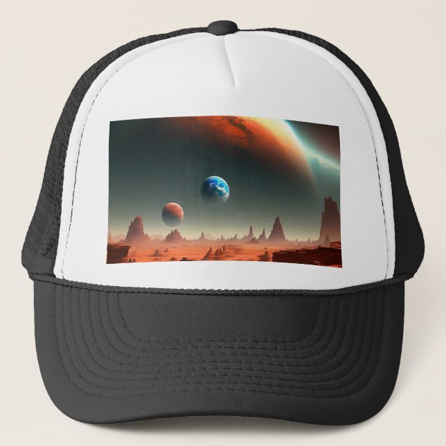 Terre C'Est Mars Calling, Casquette De Camions (Devant)