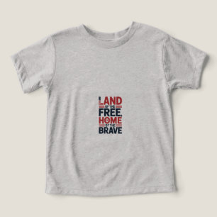 Terre des Libres Accueil du Brave USA Shirt