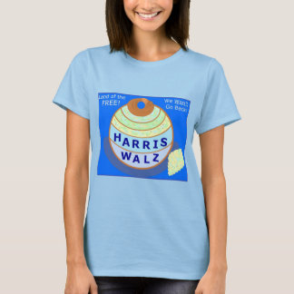 "Terre des LIBRES !" T-shirt Harris-Walz 2024
