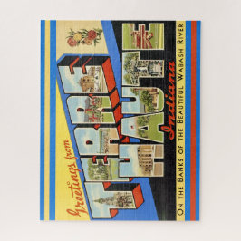 Terre Haute Indiana 16x20