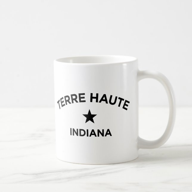 Terre Haute Indiana Tasse (Rechts)