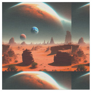 Terre Ici Mars Appelle, Tissu