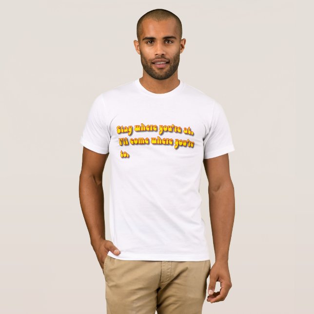 Terre-Neuve indiquant le T-shirt (Devant entier)